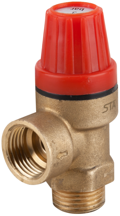Supapă de siguranță, fe 1/2”, 3 bar 