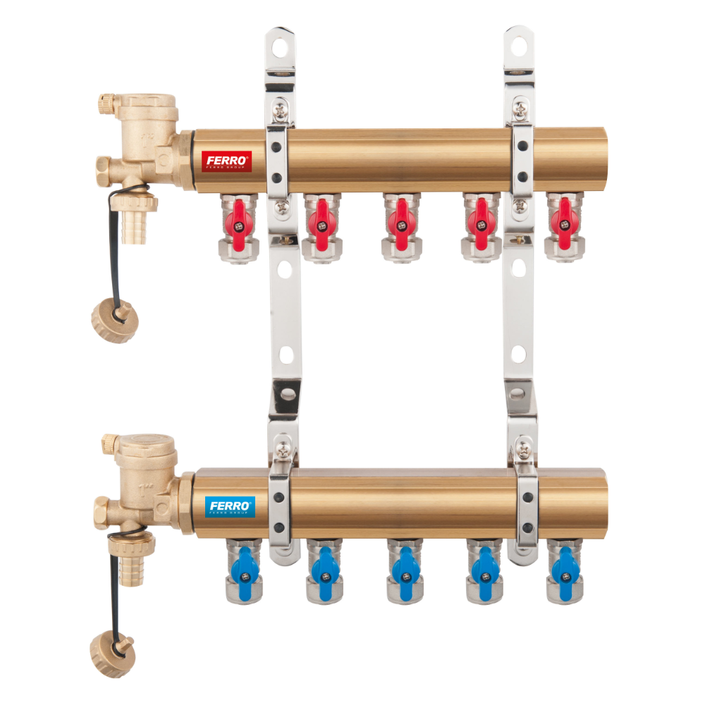 Distribuitor-Colector Tip N-Ro 1” 6 Căi