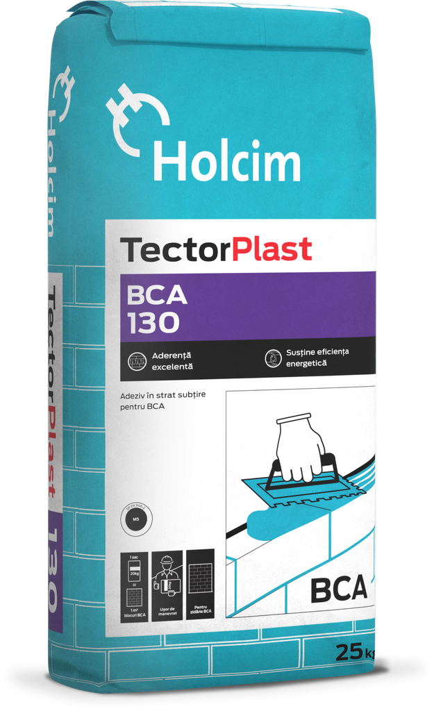 Adeziv BCA 130 TectorPlast saci 25 kg/sac