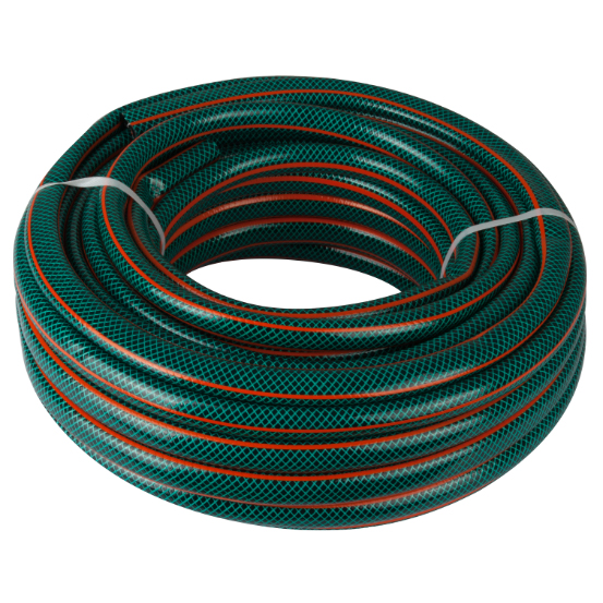 Furtun gradina armat Evotools 635297, 3/4" diametru, 15 m, protectie UV, 8 bar presiune maxima