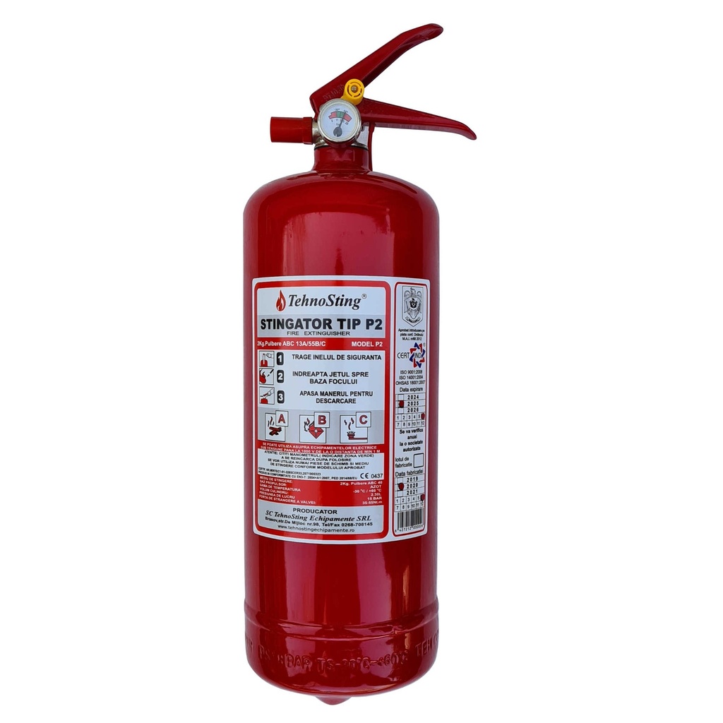 Stingator Psi Cu Pulbere Tip P2, Tehnosting, 2 Kg