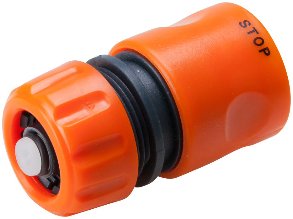 Conector Furtun cu Opritor ETS. / D[inch]: 3/4