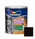 Email lemn/metal Savana Ultra Rezist interior/exterior negru, 0.75 l