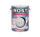 Email Rost Bronzalchid 3 în 1 pentru metal cu efect de lovitură de ciocan albastru, 0.75 l