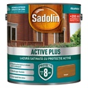 Lazură satinată Sadolin Activ plus pe bază de dispersie apoasă acrilică stejar, 5 l