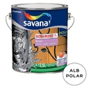 Email lemn/metal Savana Ultra Rezist interior/exterior alb polar, 2.5 l