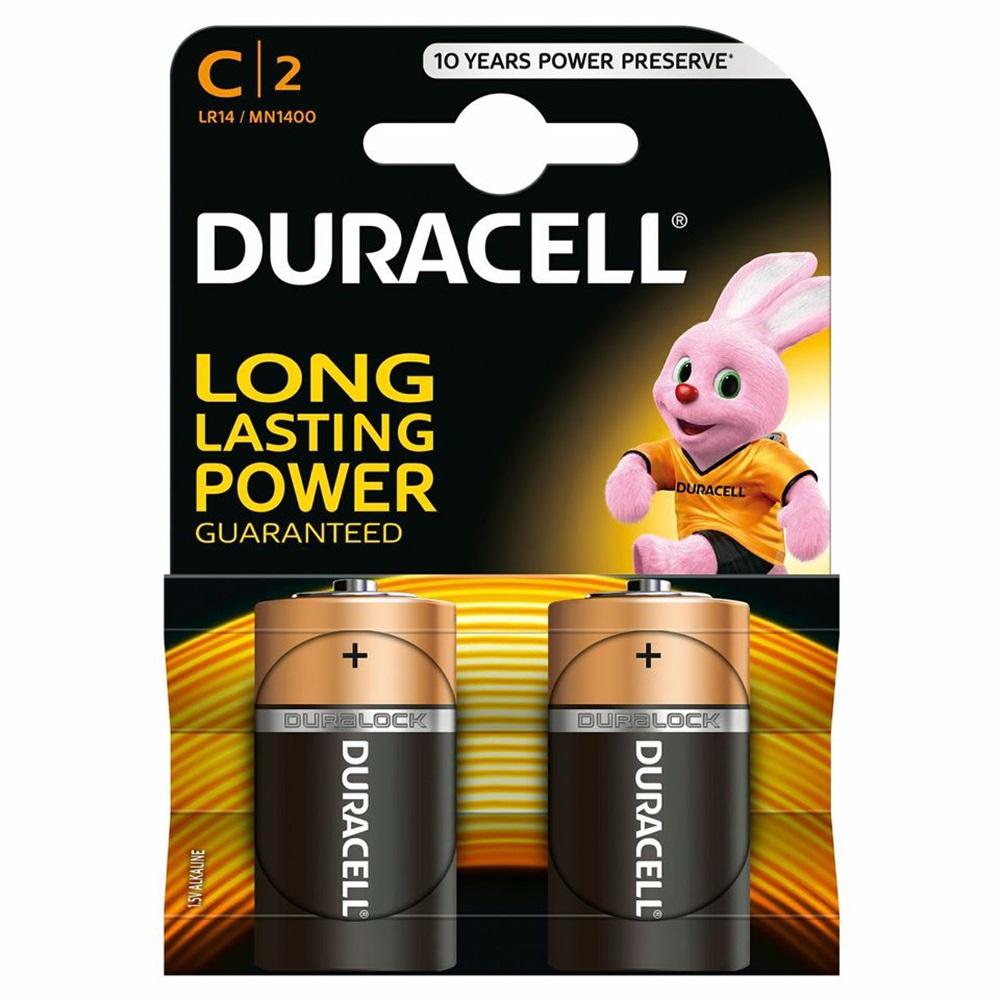 Baterii Duracell 2 buc/set C2