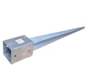 Cămășuială suport stâlp încastrat, 91x91x750x2 mm