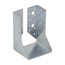 Papuc tip B din oțel zincat pentru grindă lemn, 80x120x75x2 mm