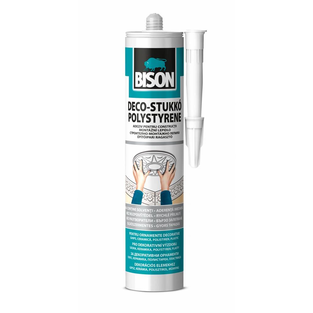 Adeziv pentru polistiren BISON Deco-Stukko polystyrene, 470 gr