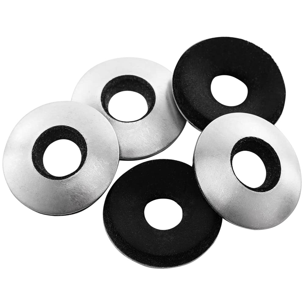 Șaibă de etanșare din oțel zincat cu cauciuc EPDM tip 6.3x16 mm, 100 buc