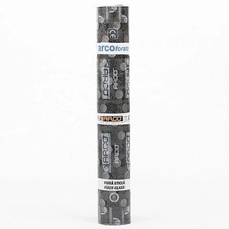 Carton, membrana de difuzie ARCO FORATO, armatura fibra de sticla 0.85 kg/mp (1 x 20 m)