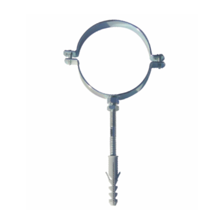Brida fixare D. 50 mm cu diblu ol/zn