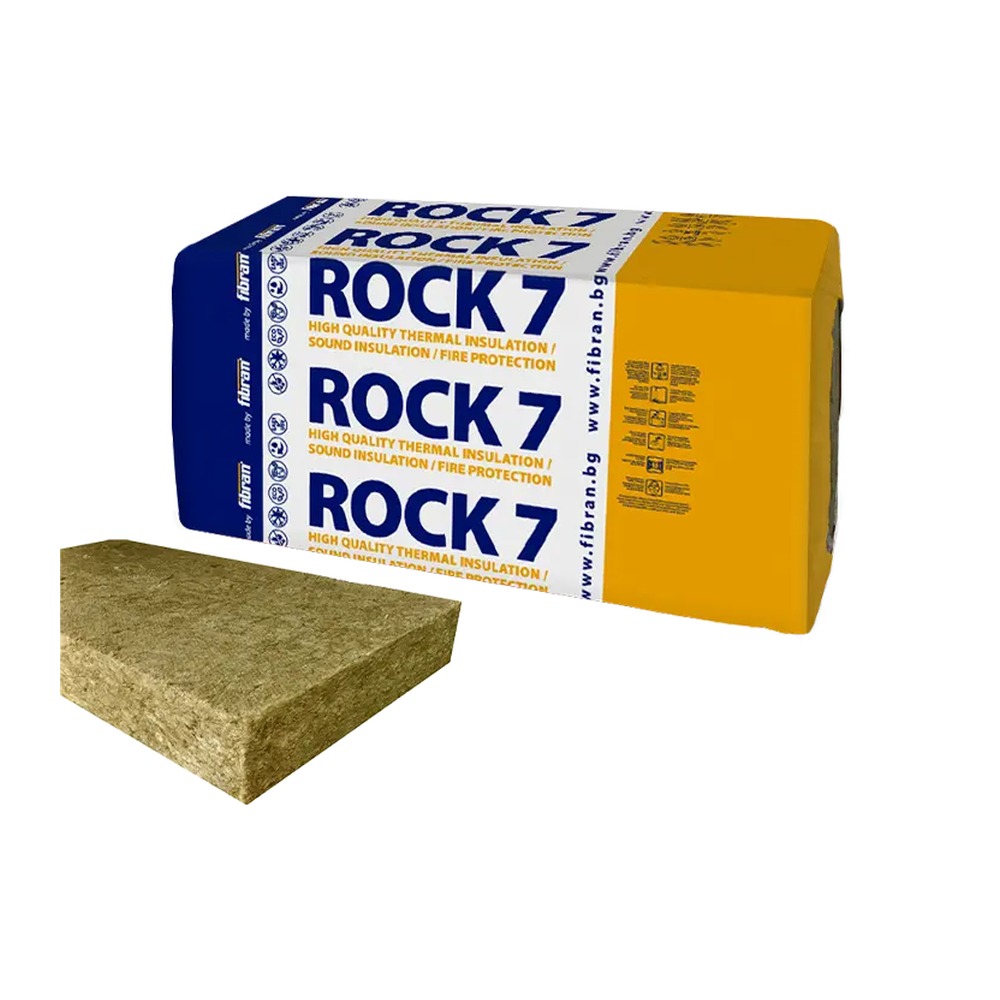Vata bazaltică Rock Acoustic Plus75, 50 x 600 x 1200 mm 5.76 mp/bax