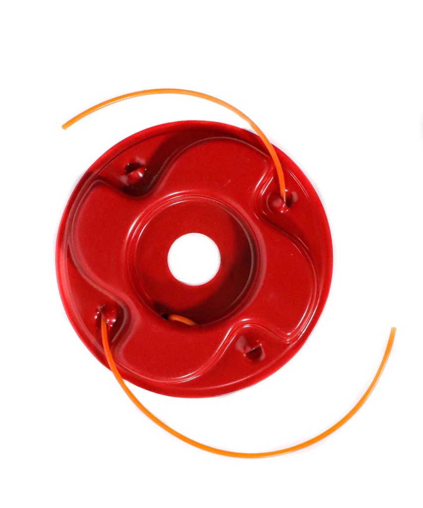 Cap tambur metal cu fir pentru motocositoare