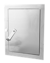 Ușă de vizitare din inox cu zăvor, 200x250 mm