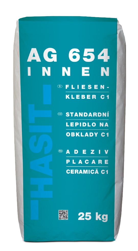 HASIT AG 654 INNEN Adeziv placi ceramice C1, interior 25 kg/sac