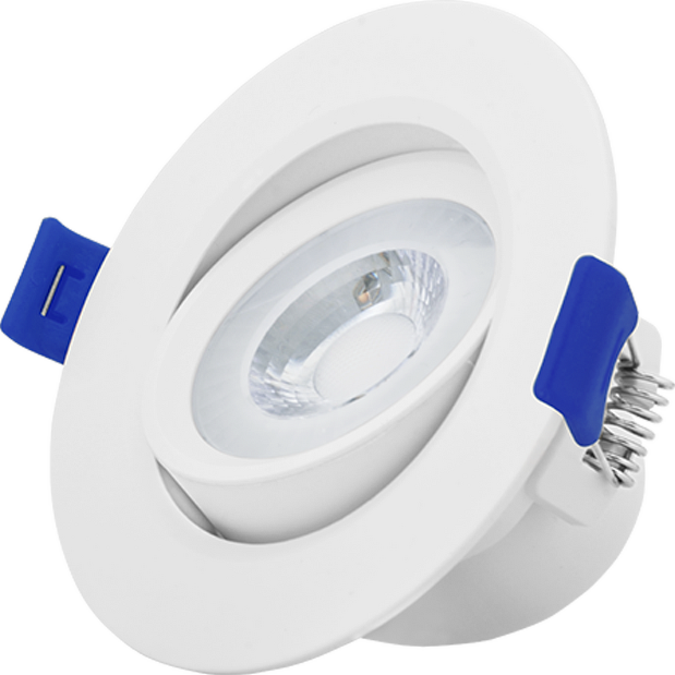 Spot LED încastrabil rotund Wellmax, 7W, 350 lumeni, temperatura lumină 6500K