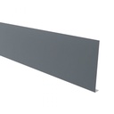 [P001719] Profil acoperire pazie, RAL 7024, gri mat, pentru țiglă metalică, 0,4x200x2000 mm