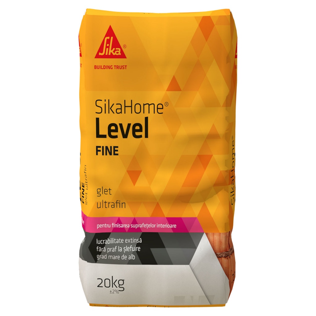 SikaHome® Level Fine, glet finisare 20 kg