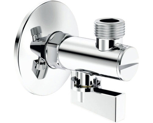 Robinet colțar cu filtru Roca 1/2"x1/2" crom