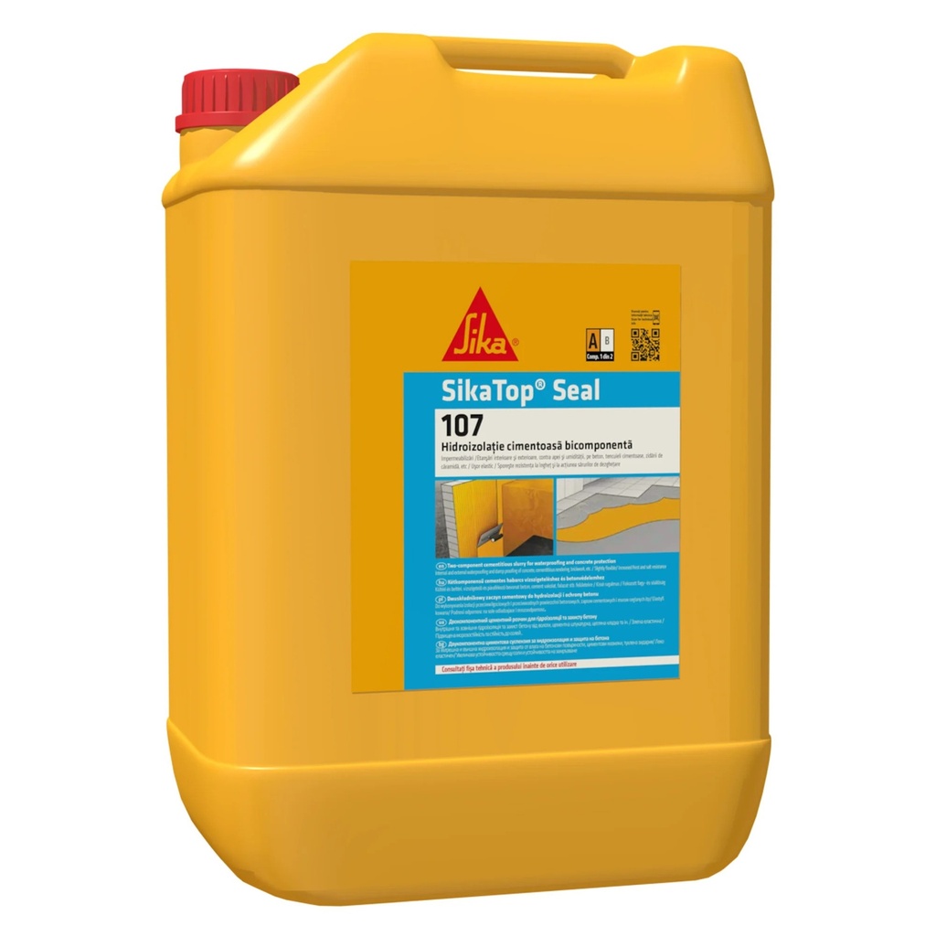 Mortar hidroizolații Sika - Top Seal 107 componenta A 5 kg