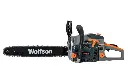 Drujbă pe benzină WOLFSON WFS0011, lungime șină 45 cm, 3.5 CP
