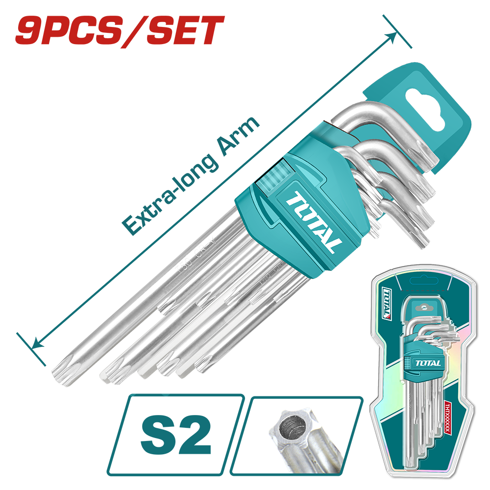 Set 9 chei imbus, torx, 10-50 mm