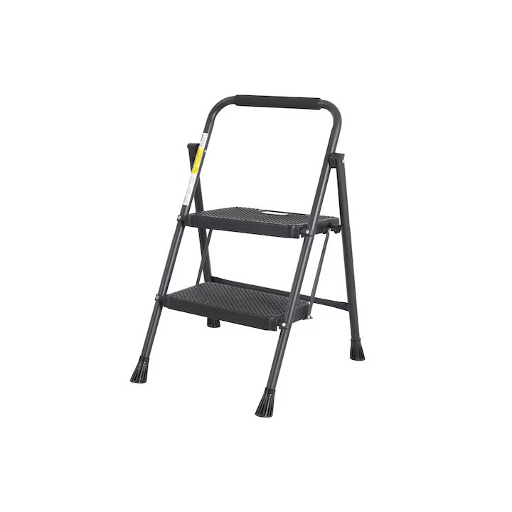Scară metal Rodex, pliabilă, 2 pași