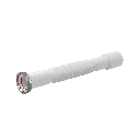 Racord flexibil A760 cu piuliță metalică, 1 1/4"evacuare 32/40