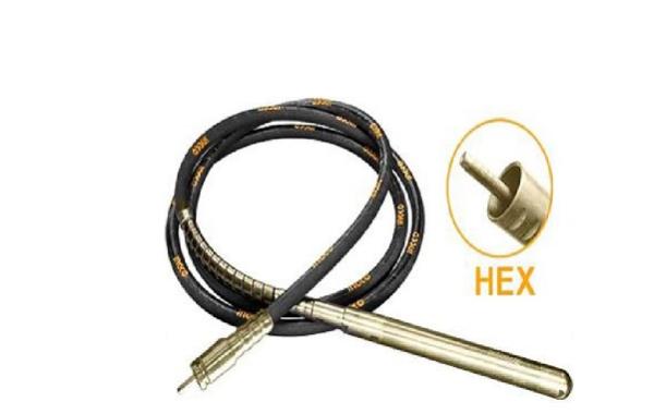 Lance vibratoare TOTAL 38mm/580mm, 6m, prindere HEX