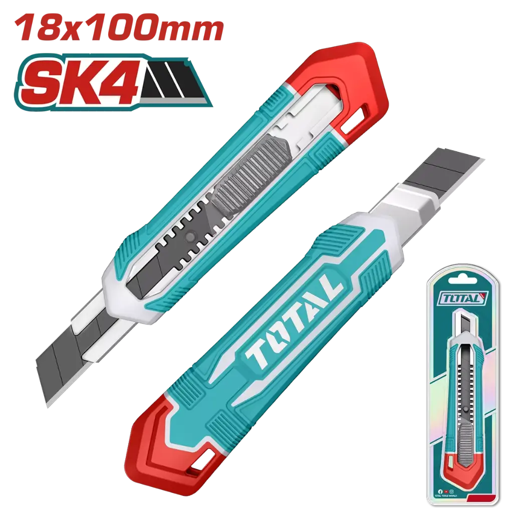 Cutter cu 3 rezerve, 18x100x179 mm