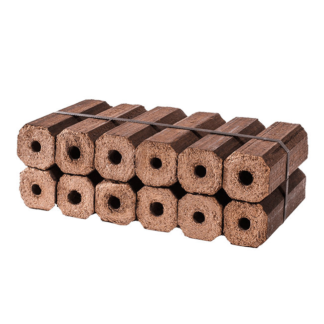 Brichete pini kay, esenta tare, 10 kg/bax