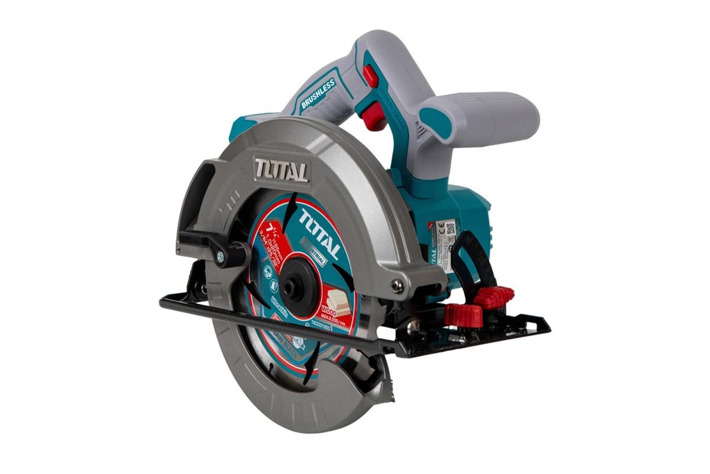 Fierăstrău circular manual fără acumulator  TOTAL TSLI1851, Li-Ion 20 V