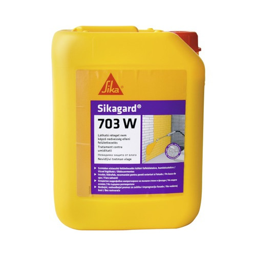 Material de impregnare hidrofobizant Sikagard®-703 W pentru fațadele clădirilor, 5 l