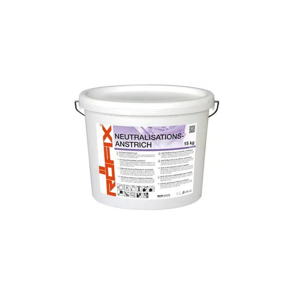 ROFIX NEUTRALISATIONSANSTRICH, punte de aderență beton 15 L