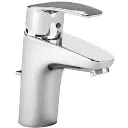 Baterie lavoar, Roca, Monodin, Cu scurgere automata, Crom