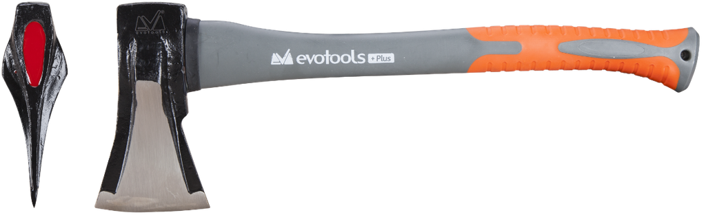 Topor pentru despicat cu coada fibra sticla plus 1 kg 380 mm