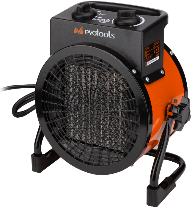 Aeroterma electrica cu rezistenta ceramica EvoTools / T: EH 3000; P[W]: 3000