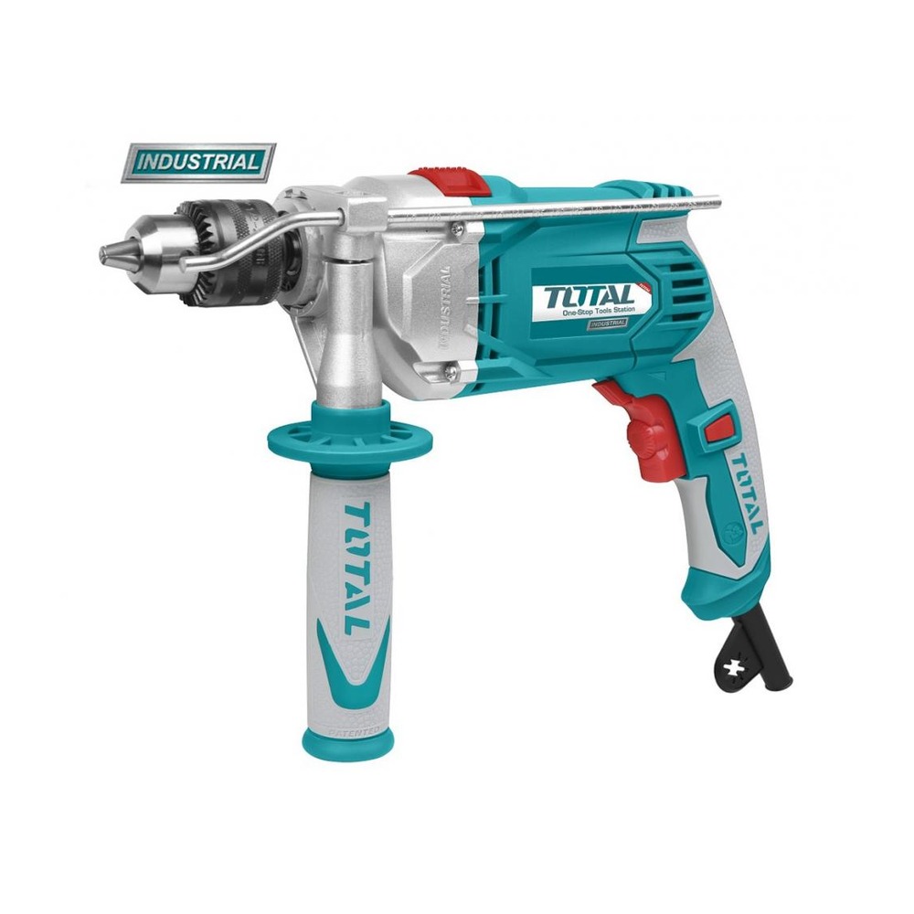 Mașină de găurit cu percuție, TOTAL TG111136 industrial, 1010W max. 2700 r/min