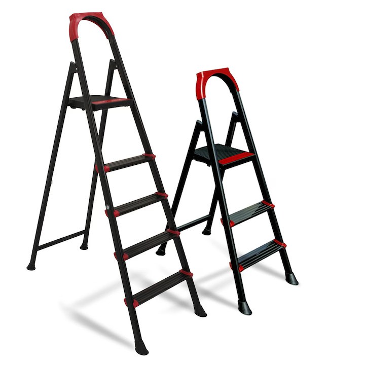 Scară metal Rodex, 9+1 pași