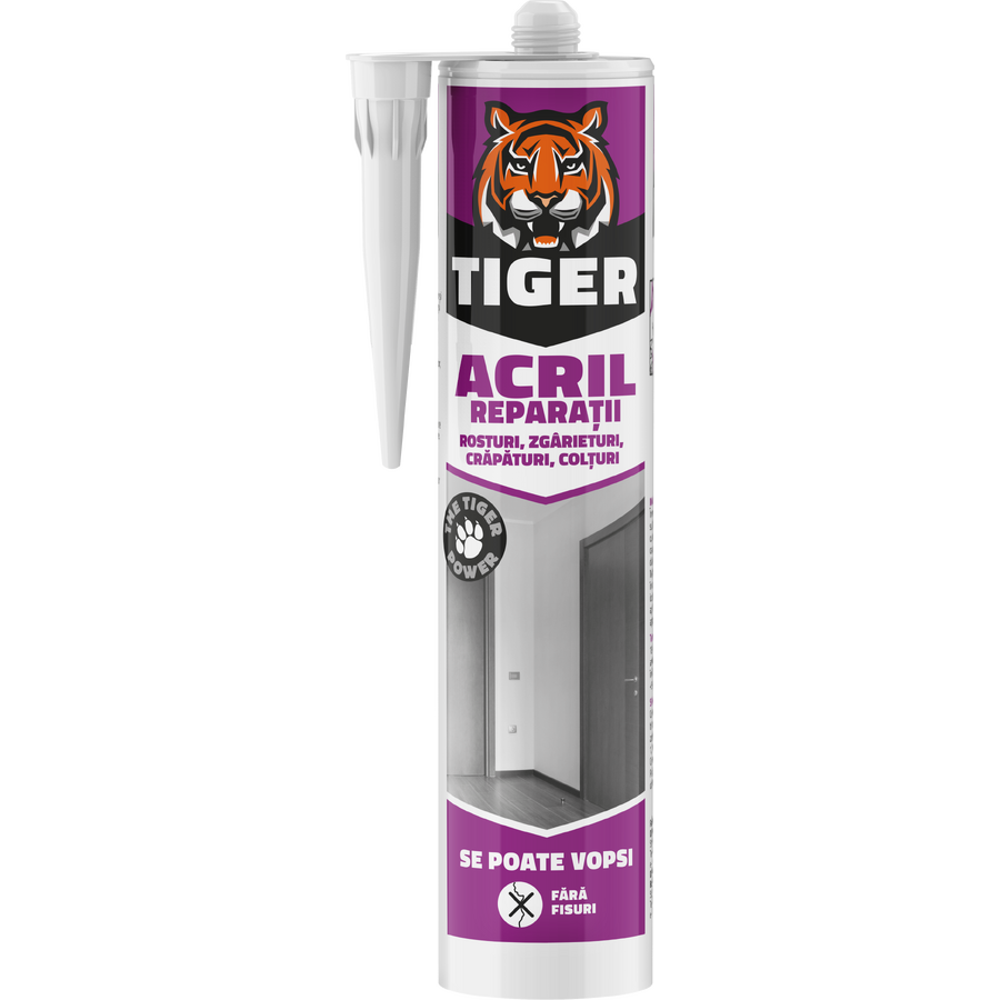 Silicon acrilic alb Tiger, 260 ml