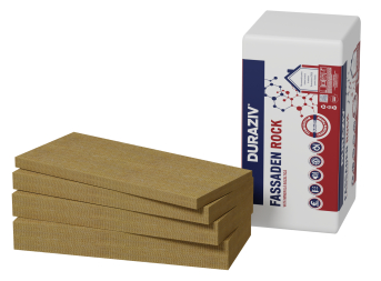 Vata bazaltica DURAZIV FASSADEN ROCK 150x600x1200 mm, 1.44 mp/bax