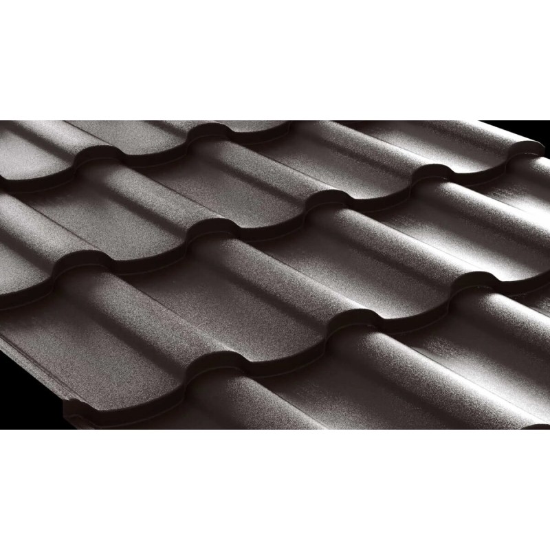 Tigla metalica CARDINAL, finisaj mat, RAL 8017, 0.50