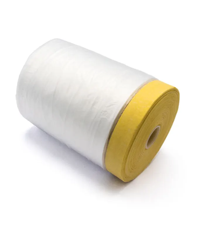 Folie de acoperire cu bandă adezivă 550 mm x 20 m