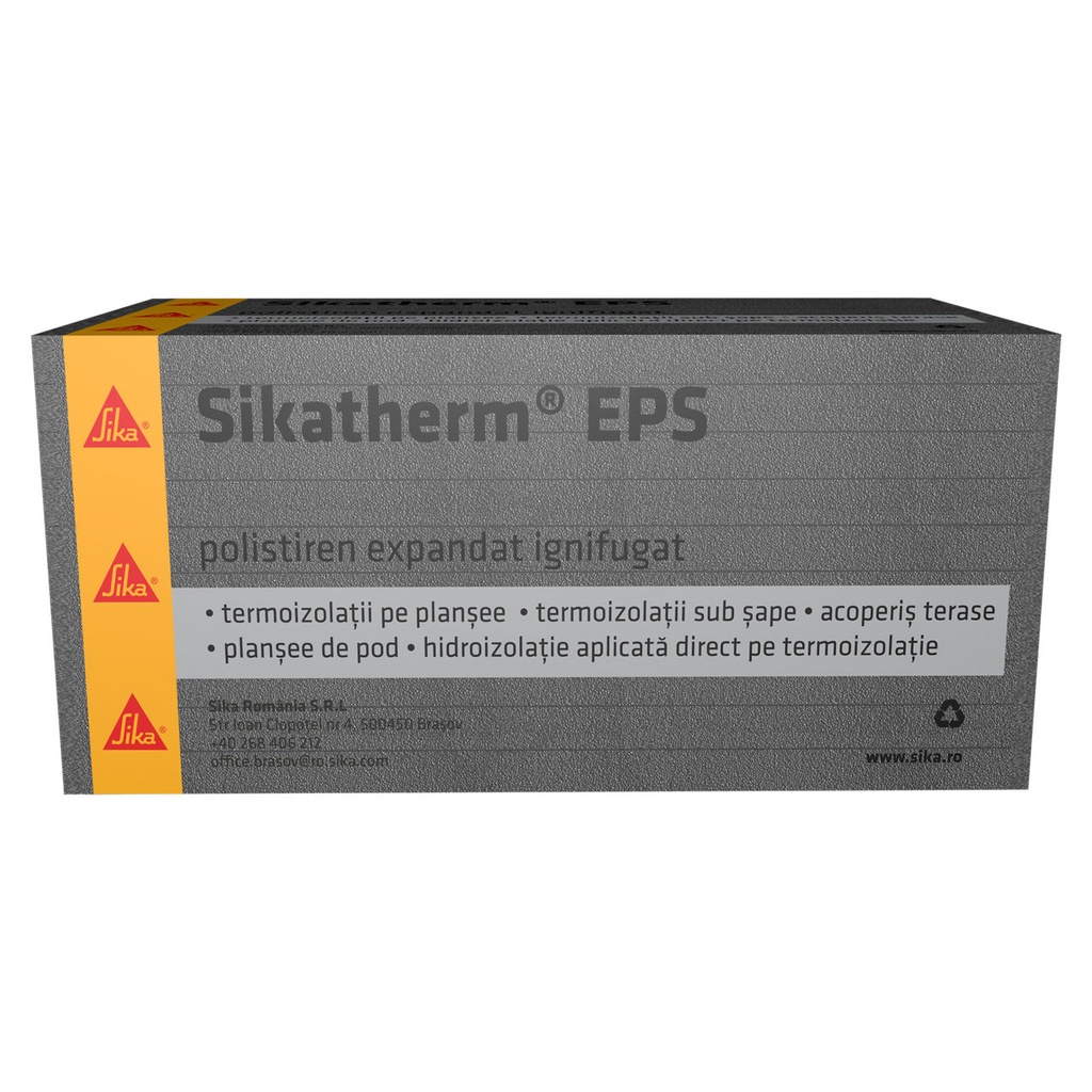 Polistiren grafitat Sika 10 cm, EPS 100