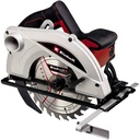 Fierastrau circular de mana Einhell TC-CS 1410, 1410 W, 5500 RPM, 67 mm adancime maxima taiere, 190 mm diametru disc, taiere la 45°/90°