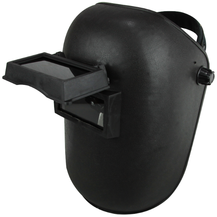 Mască de sudură cu suport pentru cap, 305x200 mm