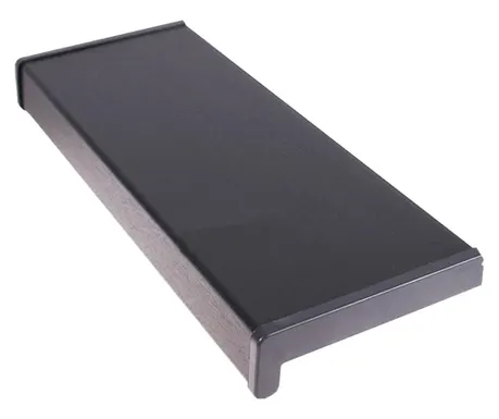 Glaf gri interior PVC SunnyPlast pentru fereastră, 300x25x2 cm