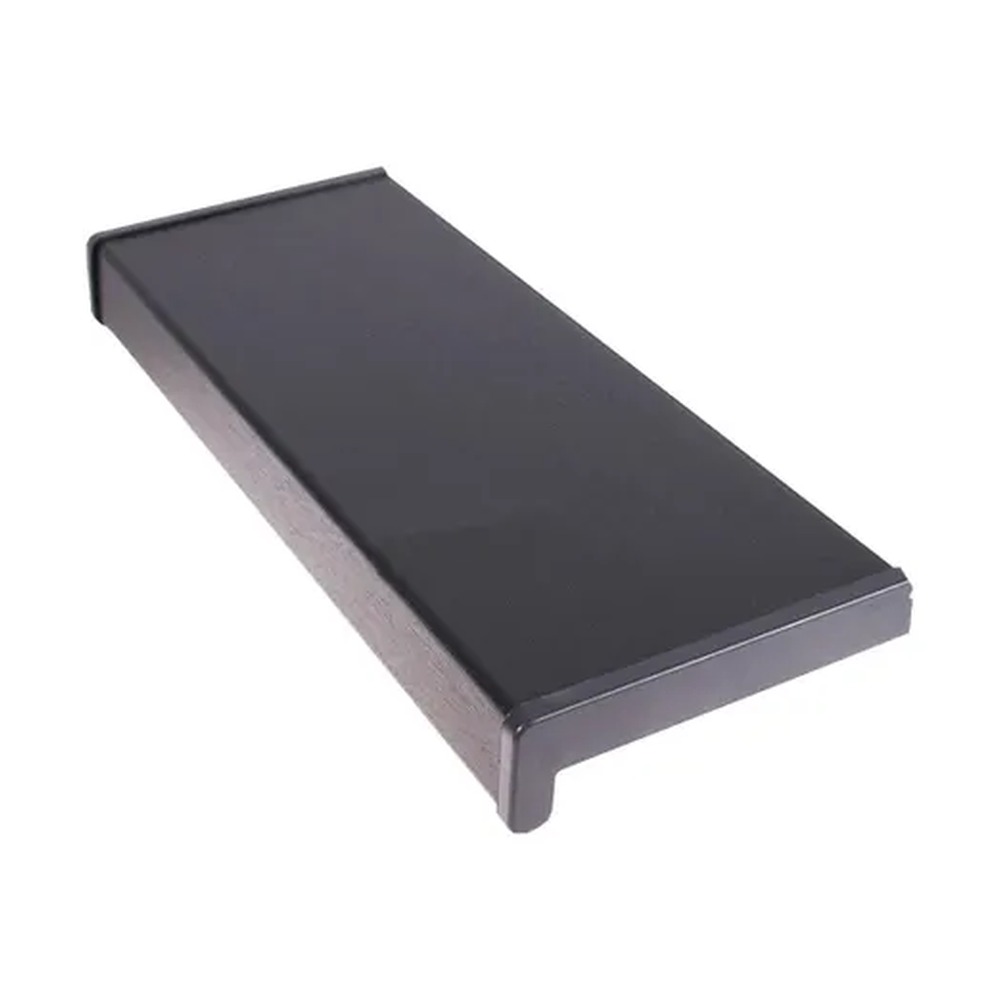 Glaf gri interior PVC SunnyPlast pentru fereastră, 300x25x2 cm